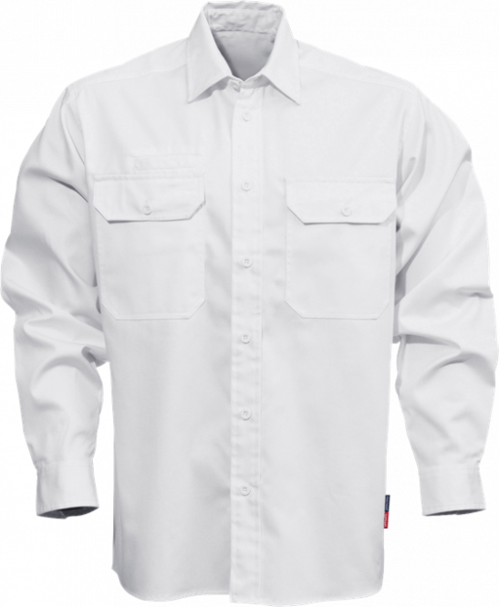 Fristads Kansas Baumwoll-Hemd Weiß | L